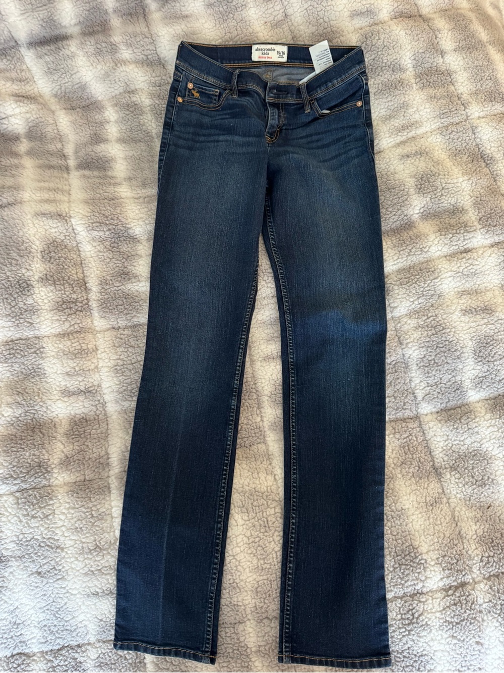 abercrombie kids Navy Skinny Jeans